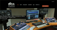 Desktop Screenshot of dbmixstudios.com